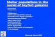 Stellar populations in the nuclei of Seyfert galaxies