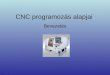 CNC programozás alapjai