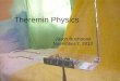 Theremin Physics
