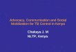 Advocacy, Communication and Social Mobilization for TB Control in Kenya