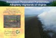 Ecosystem Restoration Partnerships Allegheny Highlands of Virginia