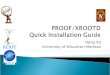 PROOF/XROOTD  Quick Installation Guide