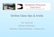 Online Class tips & tricks