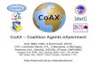 CoAX – Coalition Agents eXperiment AIAI, BBN, CMU, U.Dartmouth, DSTO,
