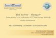The Survey - Hungary Survey road and rail noise/VTTS  &  Survey aircraft noise annoyance