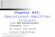 Chapter #12:  Operational-Amplifier Circuits
