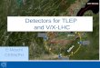 Detectors for TLEP  and V/X-LHC