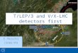 T/LEP/3 and V/X-LHC detectors first thoughts