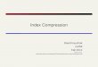 Index  Compression