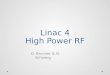 Linac  4 High Power RF
