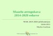 Maaelu arengukava 2014-2020  eelarve