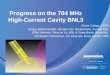 Progress on the 704 MHz High-Current Cavity BNL3