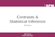 Contrasts & Statistical Inference