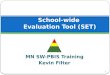 School-wide  Evaluation Tool (SET)