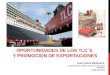OPORTUNIDADES DE LOS  TLC´s Y PROMOCION DE EXPORTACIONES