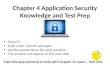 Chapter 4 Application Security Knowledge and Test Prep
