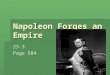 Napoleon Forges an Empire