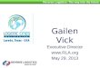 Gailen Vick Executive  Director RLA May 29, 2013