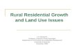 Rural Residential Growth and Land Use Issues