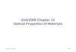 ENG2000 Chapter 10 Optical Properties of Materials