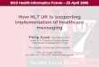 How HL7 UK is supporting implementation of healthcare messaging