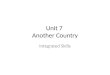 Unit 7  Another Country
