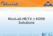 MuxLab HDTV  + HDMI Solutions