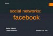 social networks: facebook