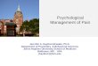 Jennifer A. Haythornthwaite, Ph.D. Department of Psychiatry   &  Behavioral Sciences