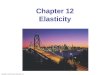 Chapter 12 Elasticity