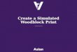 Create a Simulated Woodblock Print