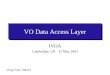 VO Data Access Layer