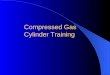 Compressed Gas  Cylinder Training