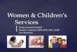 Women & Children’s Services