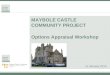 MAYBOLE CASTLE COMMUNITY PROJECT Options Appraisal Workshop 12 January 2010