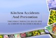 Kitchen Accidents And Prevention