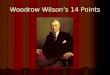 Woodrow Wilson’s 14 Points