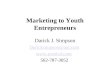 Marketing to Youth Entrepreneurs