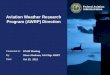 Aviation Weather Research Program (AWRP) Direction