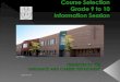 Course Selection  Grade 9 to 10 Information Session