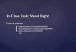 In Class Task: Shoot Eight 8 ways to compose