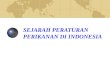 SEJARAH PERATURAN PERIKANAN DI INDONESIA