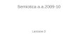 Semiotica a.a.2009-10