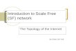 Introduction to Scale Free (SF) network