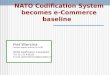 NATO  Codification System becomes e-Commerce baseline