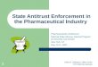 State Antitrust Enforcement in the Pharmaceutical Industry