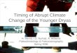 Timing of Abrupt Climate Change of the Younger Dryas