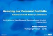 Growing our Personal Portfolio Salomon Smith Barney Conference