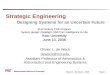 Strategic Engineering Designing Systems for an Uncertain Future