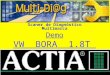 Scaner de  Diagnóstico Multimarca Demo VW  BORA  1.8T